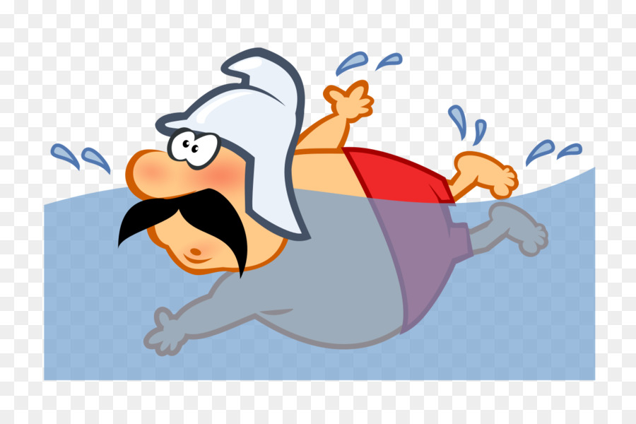 900x600 Swimming Clip Art
