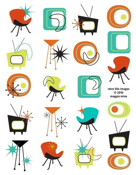 1960s Clipart