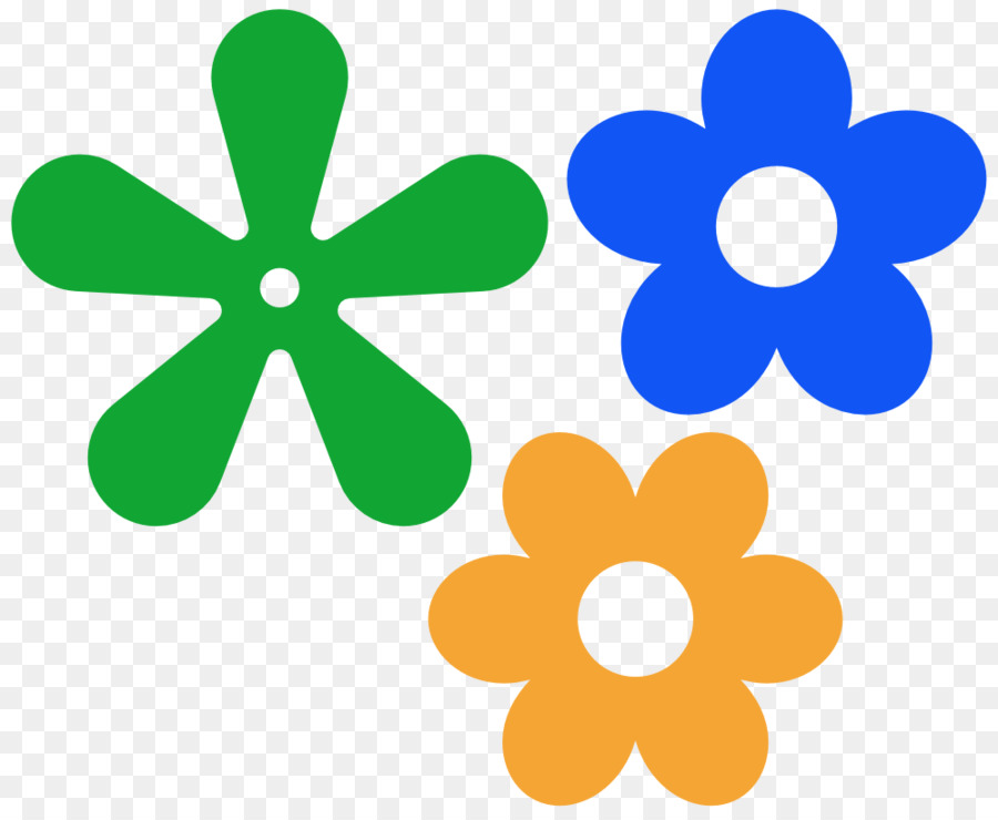 900x740 1970s 1960s Flower Clip Art