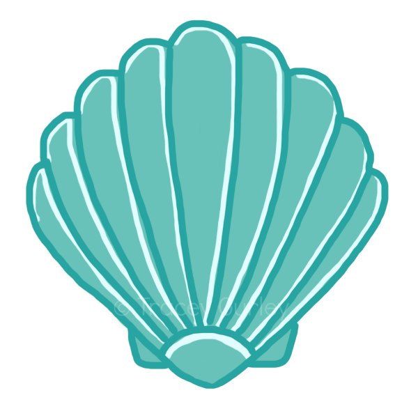 600x600 Seashell Clip Art Sea Shells Clip Art Seashells 2 Image 3 Ref