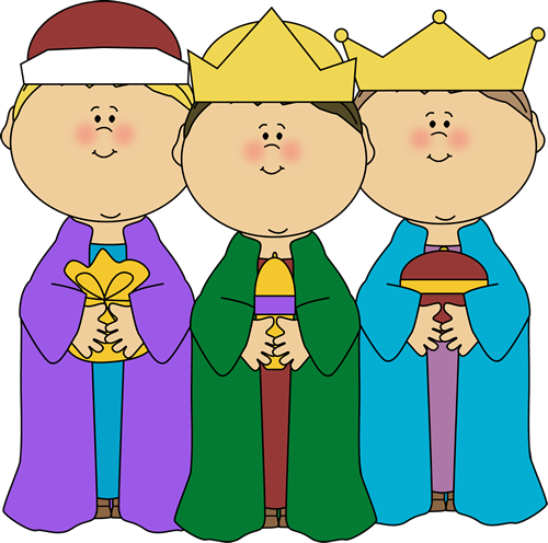 500x496 Three Wise Men Clip Art