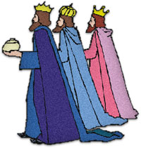 200x211 Three Wise Men Clipart Group