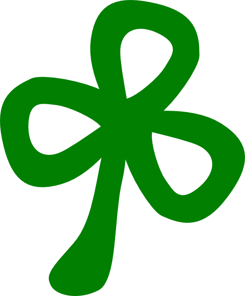 492x594 Three Leaf Clover Clip Art