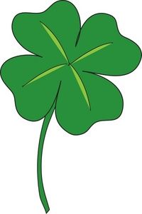 200x300 4 Leaf Clover Royalty Free Clip Art St.patrick's Day