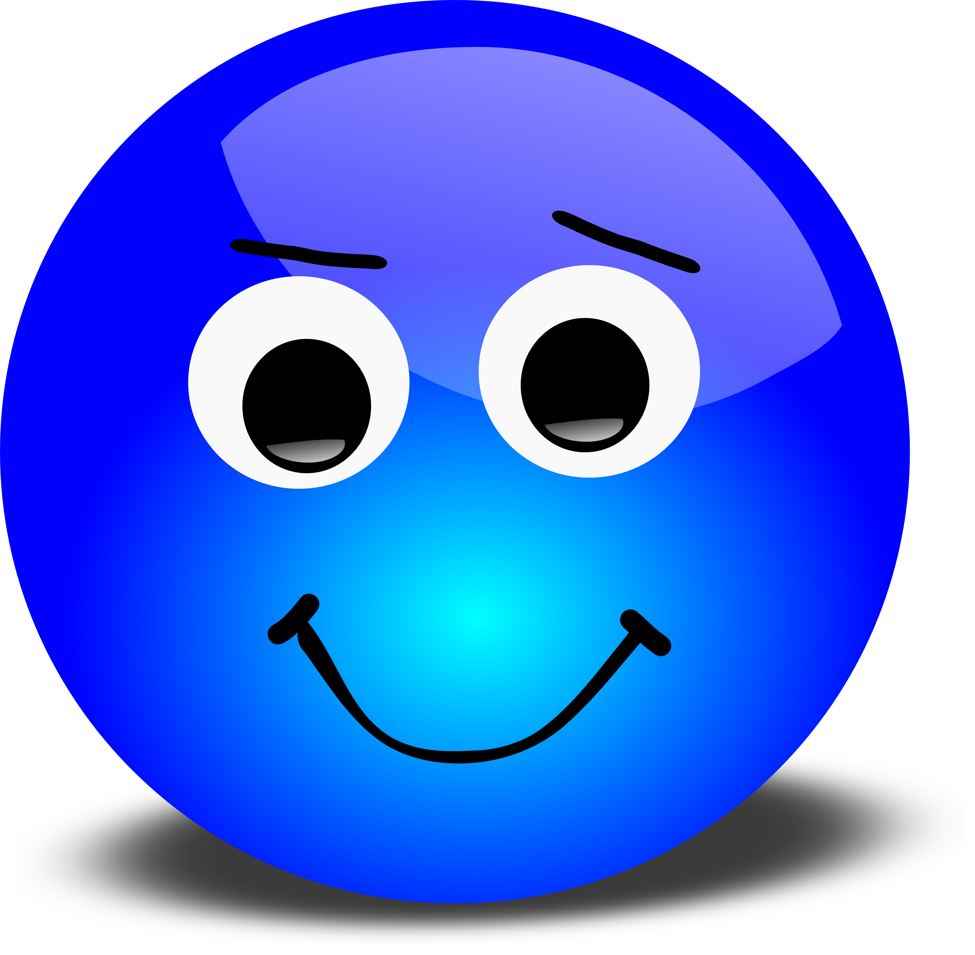 3200x3134 Happy Face Smiley Emotions Clip Art Free 3d Disagreeable