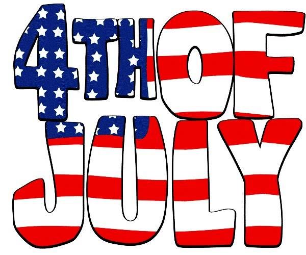 600x500 Free (Fourth) 4th Of July Clipart Animated, Black And White