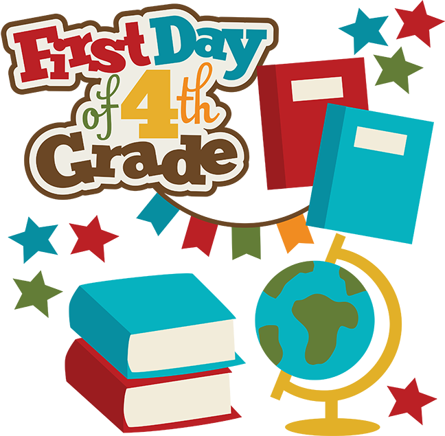 648x635 First Day Of 4th Grade Cute Files Svg File