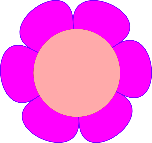 600x564 Flower Clip Art
