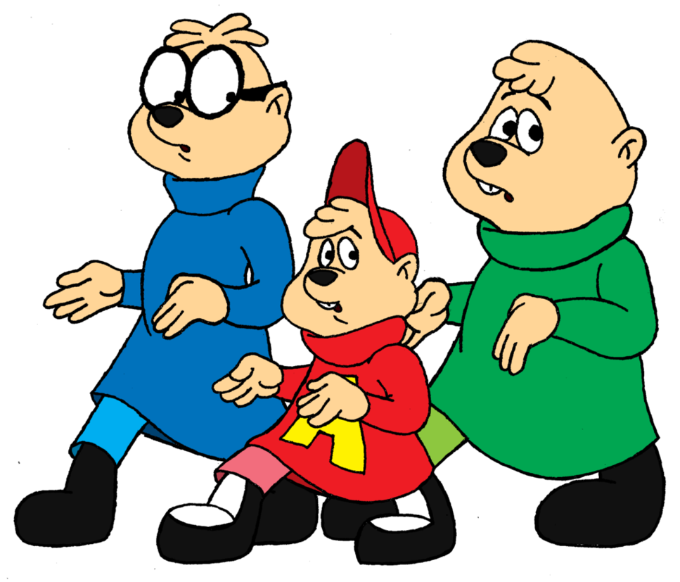 967x827 60s Chipmunks Tiptoe Pose By Grishamanimation1