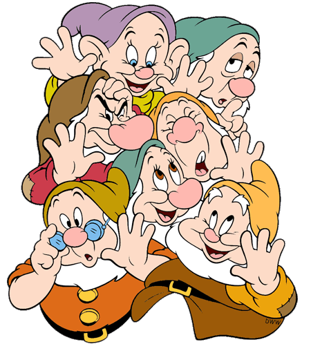 450x508 7 Dwarfs Clip Art