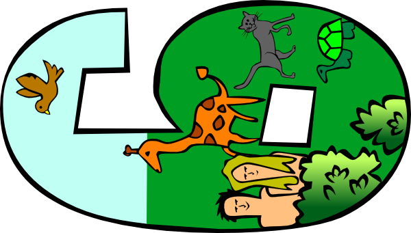 600x341 Creation Day 6 Clip Art