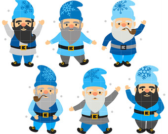 340x270 Dwarfs Clip Art Etsy