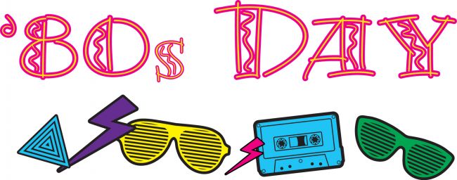 650x256 80s Day On The 80th Day Of School