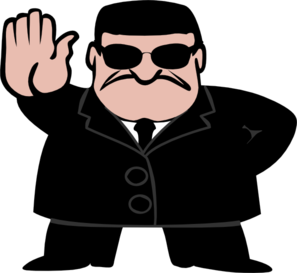 297x273 Halt Man Clip Art