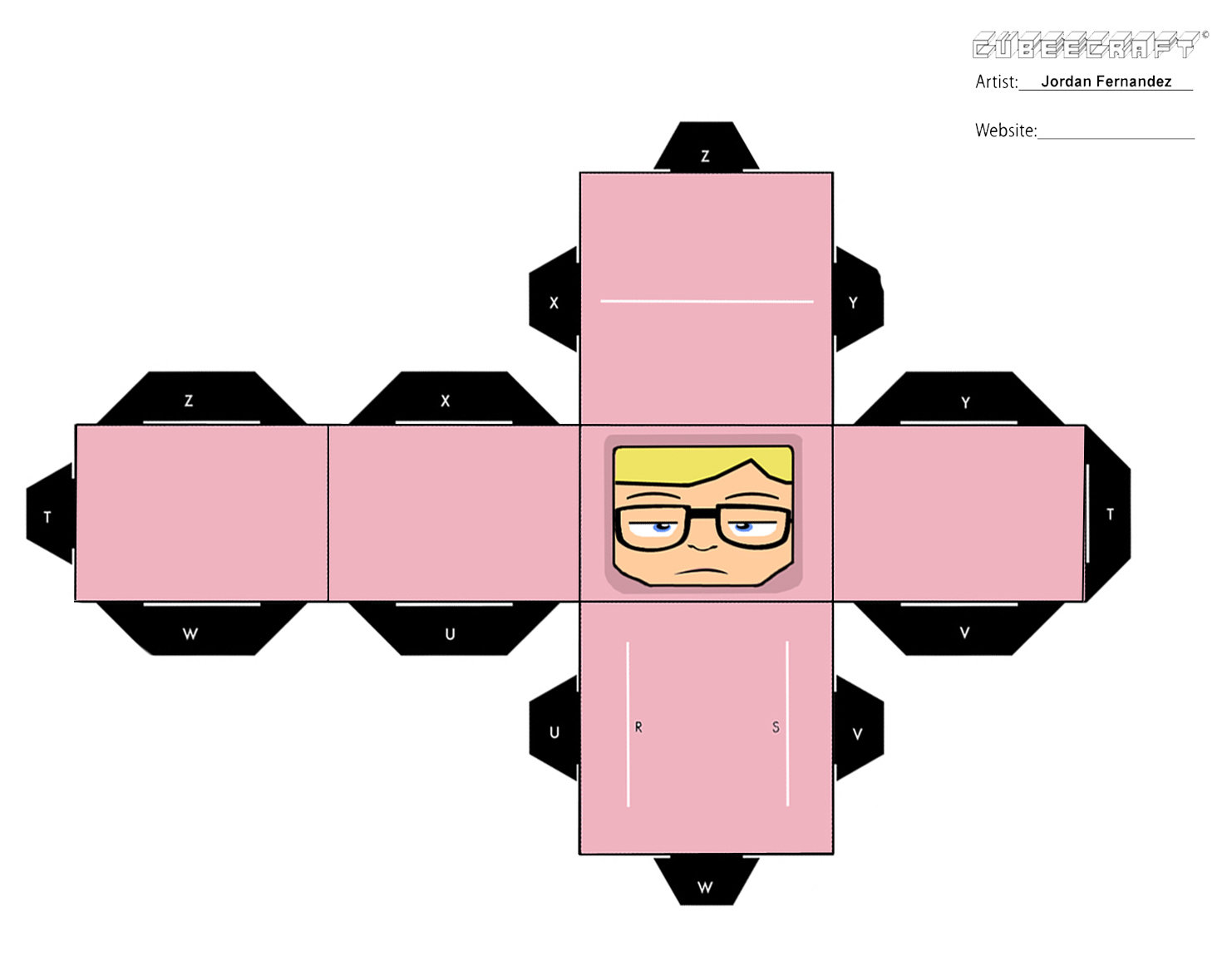 1482x1173 Ralphie Head Cubee Template By Jordof131