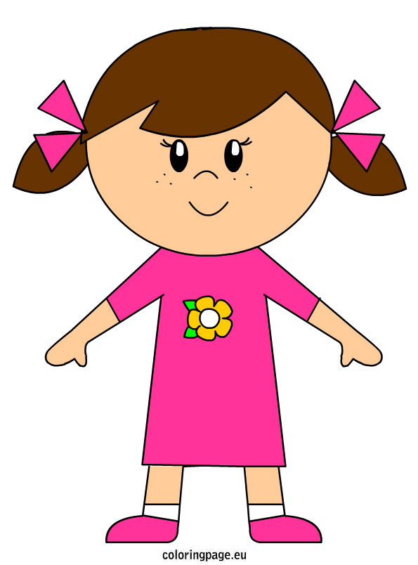 A Girl Clipart at GetDrawings | Free download