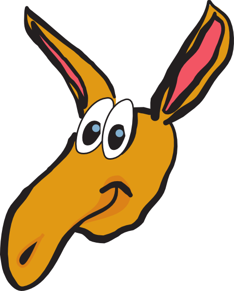 480x596 Image Of Aardvark Clipart