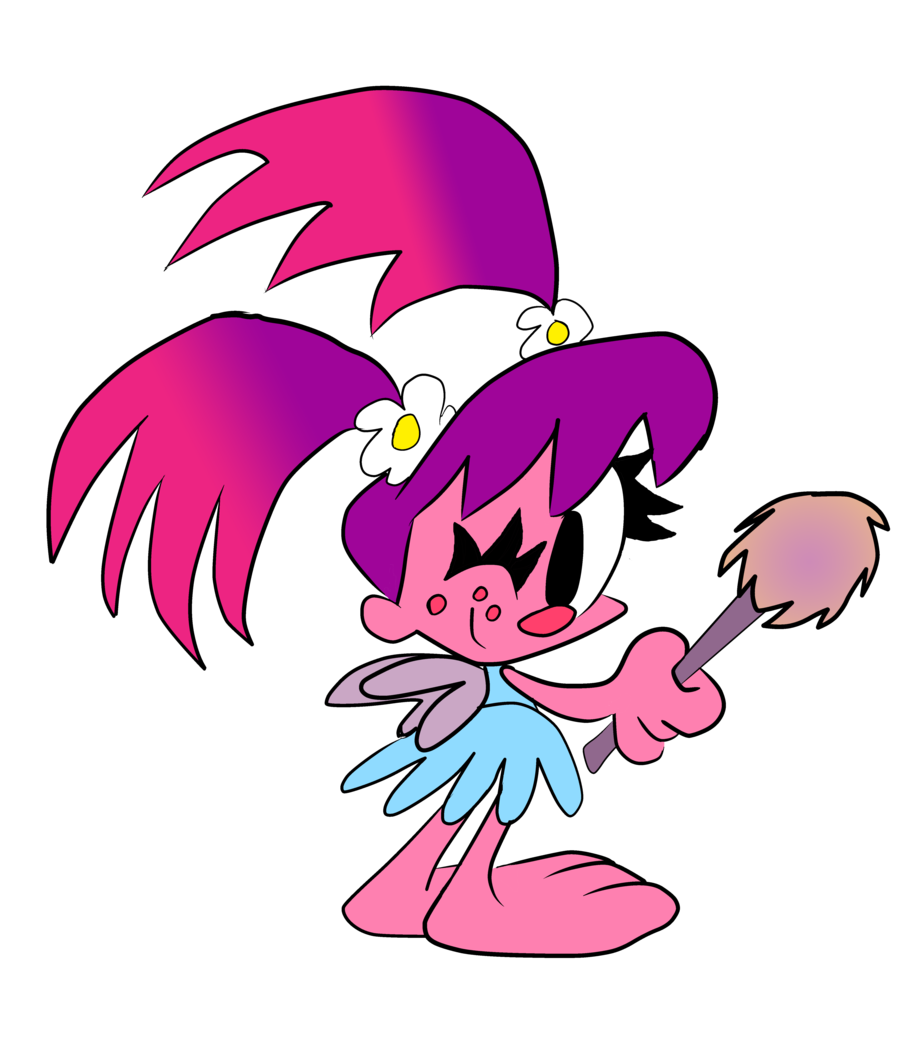 900x1048 A Wink From Abby By Waggonercartoons