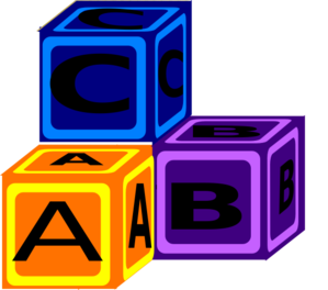 299x264 Abc Blocks Clip Art