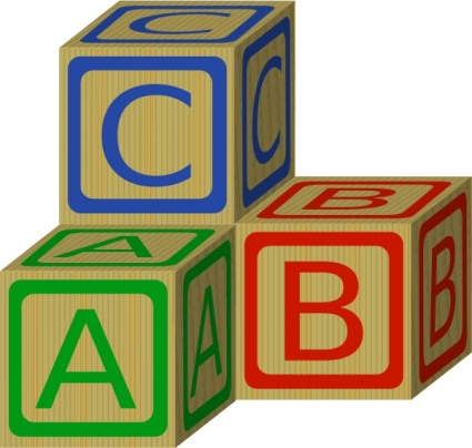 425x404 Abc Blocks Clip Art Vector Clipart Panda