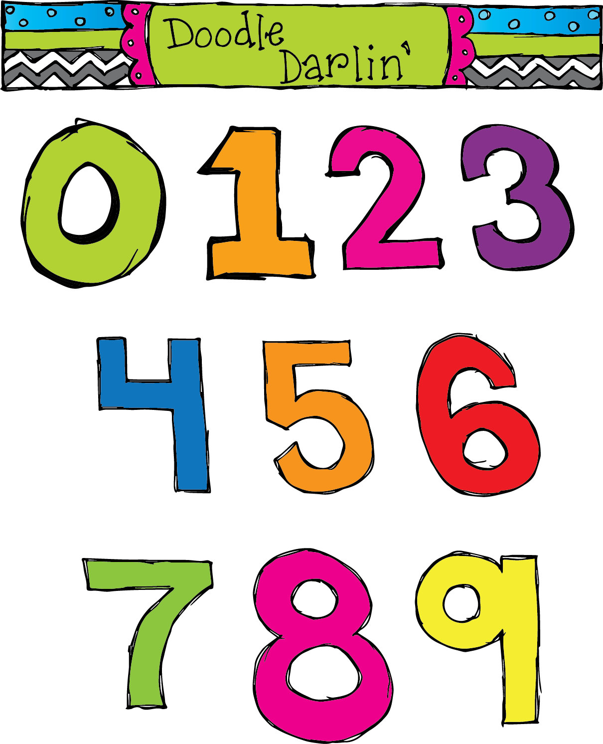 1210x1492 Abc And Number Clipart