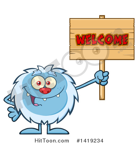 450x470 Yeti Clipart