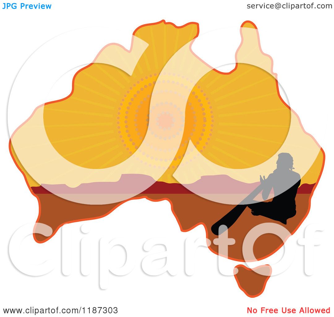 1080x1024 Cartoon Of Silhouettedustralianboriginal Playing