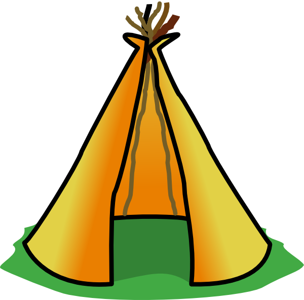 600x592 Cartoon Tent Clipart