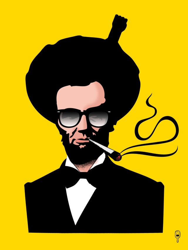 640x853 Abraham Lincoln 70's By Afaqalijr