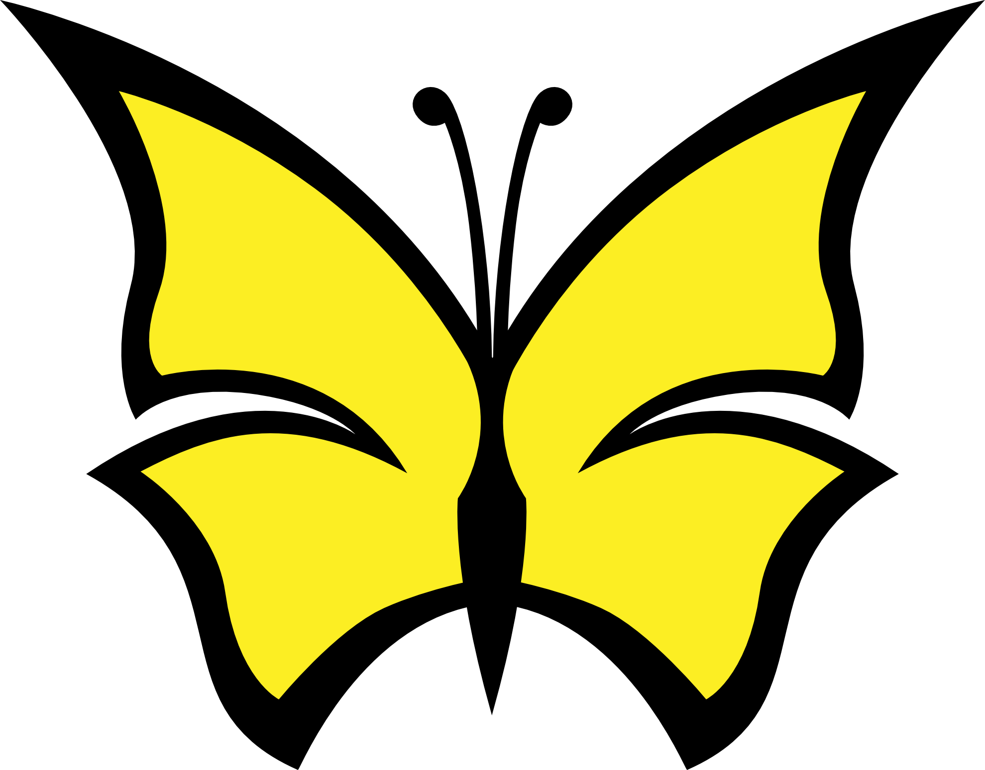 1979x1548 Clip Art Abstract Butterfly Lemmling Super