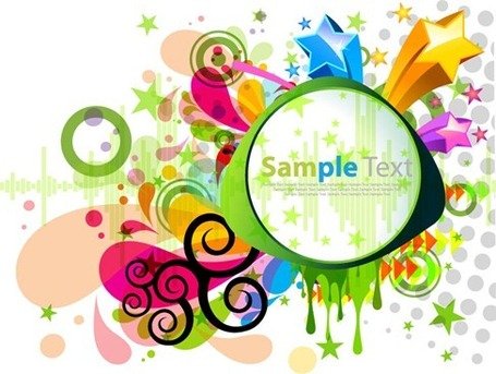 455x343 Abstract Design Clip Art