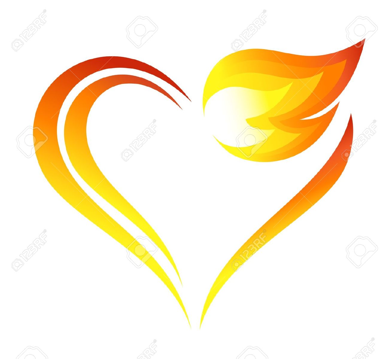 1300x1198 Collection Of Heart On Fire Clipart High Quality, Free