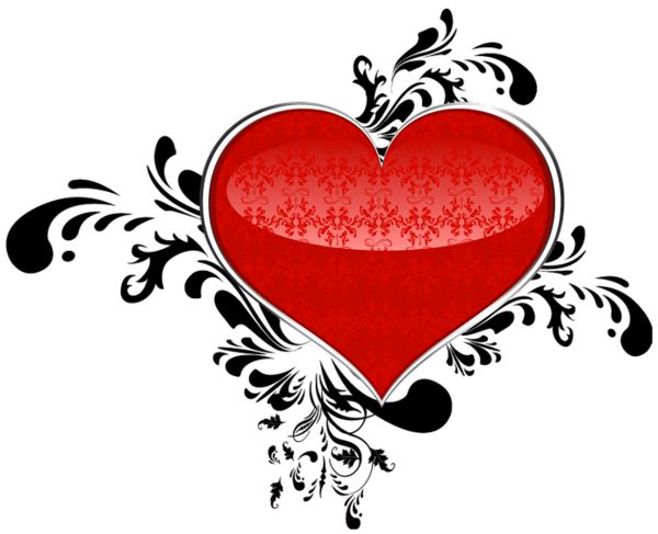 600x487 9 Best Heart Clipart Images On Valantine Day