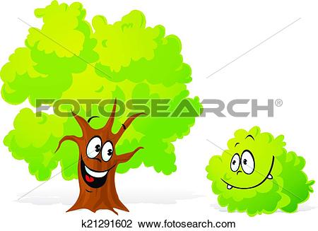 450x327 Bush Clipart Tree