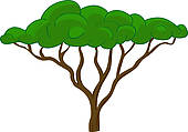 170x119 Safari Tree Clipart