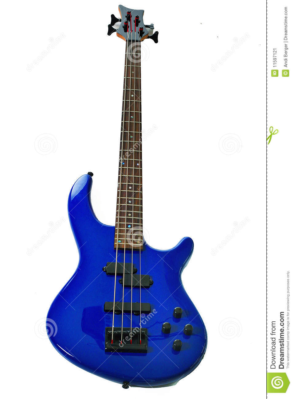 957x1300 Blue Guitar Clipart