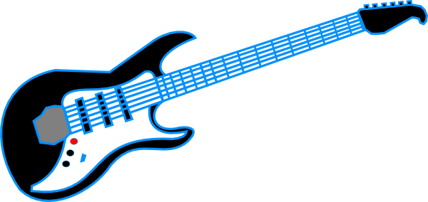600x284 Clipart Guitars