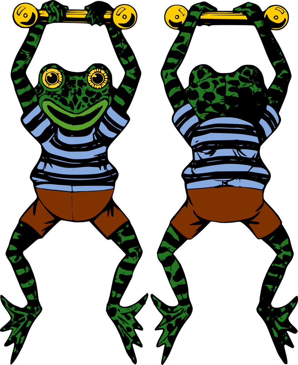 958x1172 Public Domain Clip Art Image Acrobat Frog Id 13967748618441
