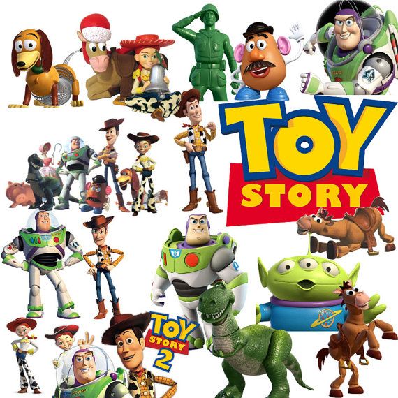 570x570 45 Toy Story Clipart Cartoon Clip Art Printable Digital Clipart