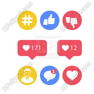 400x400 Smm And Social Activity Icons