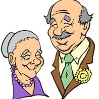 200x200 Senior Citizen Clip Art. Simple Senior Citizen Welfare With Senior
