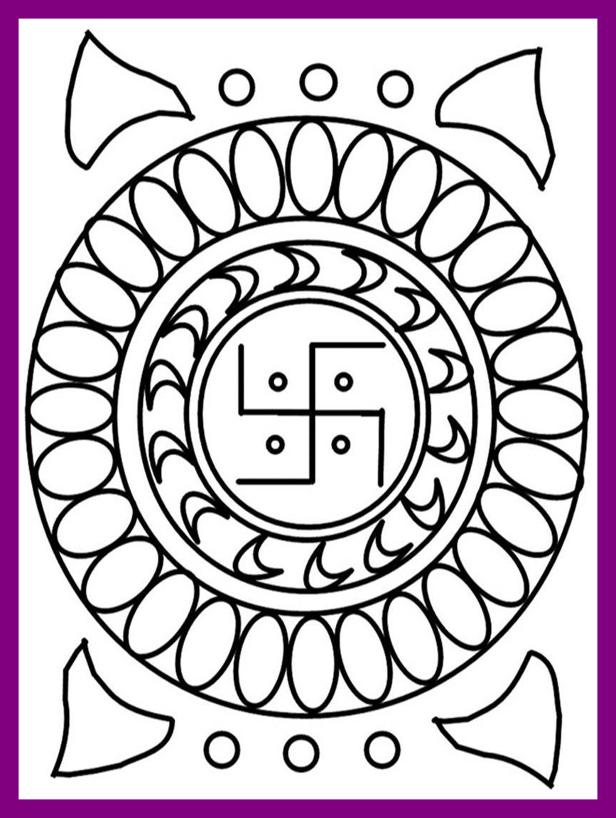 867x1152 Stunning Diwali Festival Coloring Pages Pics Of For Kids Trends