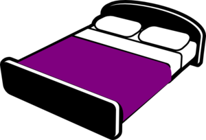 300x204 Advanced Purple Bed Clipart Bangdodo