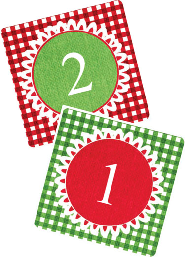 375x522 Christmas Numbers Clipart Free Collection