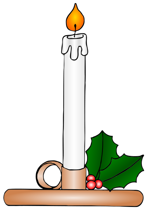 488x687 Candle Clip Art