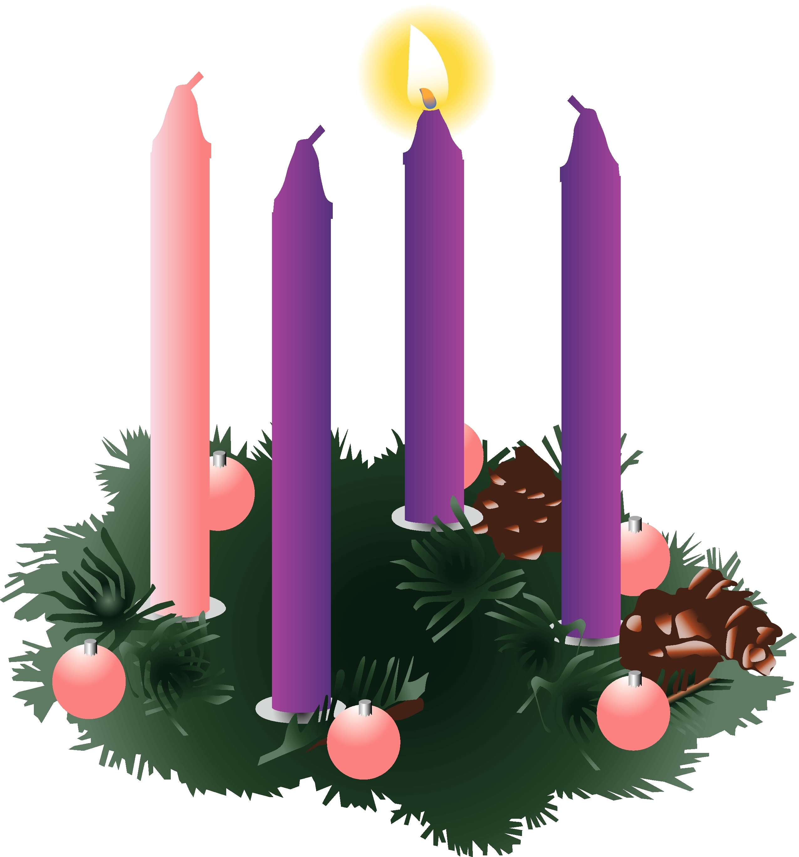 Advent Wreath Clipart at GetDrawings | Free download