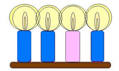 400x240 Advent Color Candles