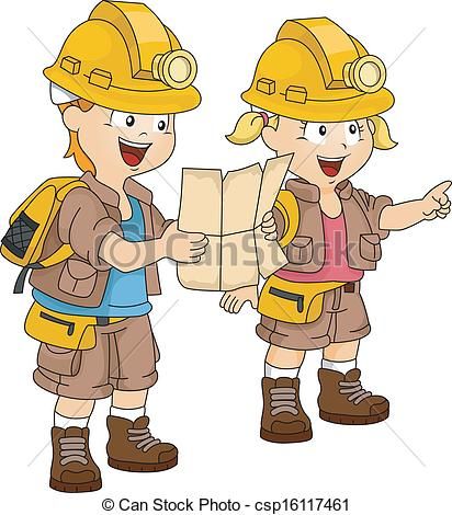 412x470 Awesome Girl Scout Clip Art