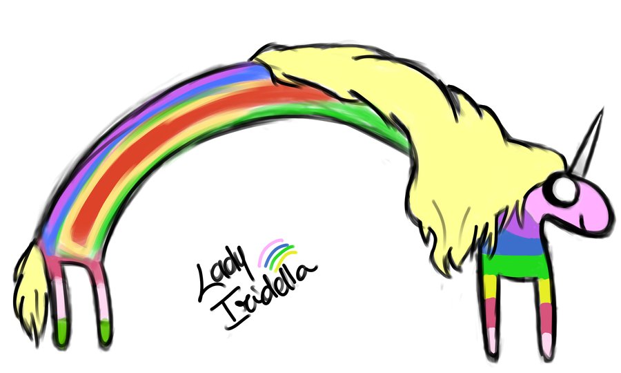 900x540 Lady Rainicorn Adventure Time By Lulubrx