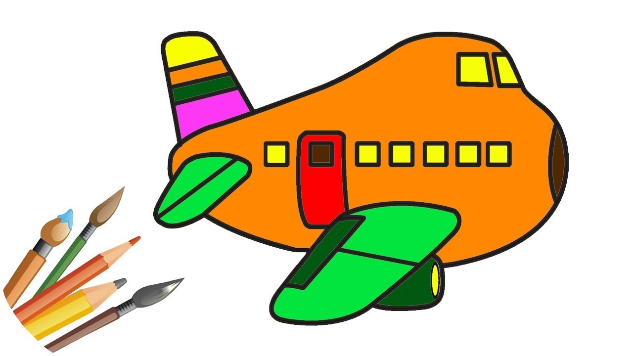 Aeroplane Colouring Pages at GetDrawings | Free download